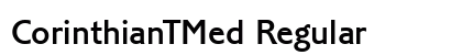 CorinthianTMed Regular font free download