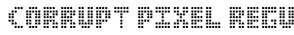 Corrupt Pixel Regular font free download