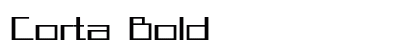 Corta Bold font free download