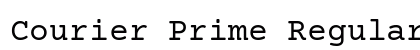 Courier Prime Regular font free download