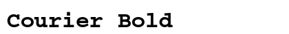 Courier Bold font free download