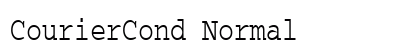 CourierCond Normal font free download