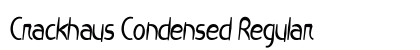Crackhaus Condensed Regular preview