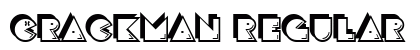 CrackMan Regular Font Preview