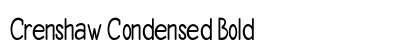 Crenshaw Condensed Bold font free download