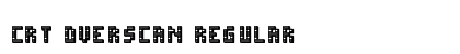 Crt Overscan Regular font free download