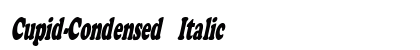 Cupid-Condensed Italic font free download