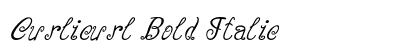 Curlicurl Bold Italic Preview