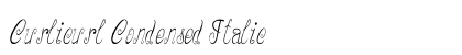Curlicurl Condensed Italic Preview