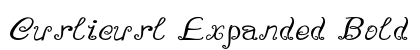 Curlicurl Expanded Bold Preview
