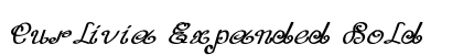 Curlivia Expanded Bold Preview
