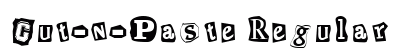 Cut-n-Paste Regular font free download