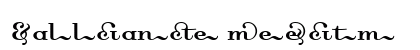 Dalliance Medium font free download