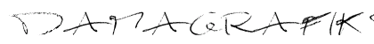 Damagrafik Script Regular Font Preview