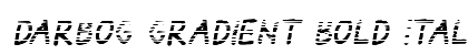 Darbog gradient Bold Italic preview Darbog gradient Bold Italic preview