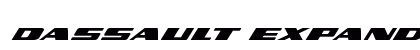 Dassault Expanded Italic Expanded Italic preview