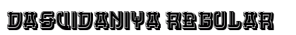 Dasvidaniya Regular font free download