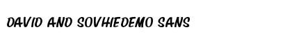 David And SovhieDEMO Sans preview