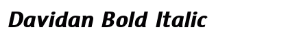 Davidan Bold Italic Preview