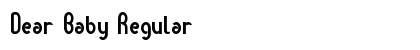 Dear Baby Regular Font Preview