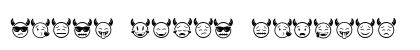 Devil Emoji Regular font free download