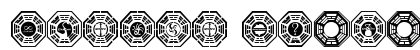 Dharma Initiative Logos Regular Font Preview