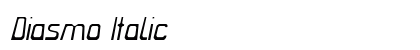 Diasmo Italic Preview