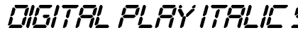 Digital Play Italic St Regular