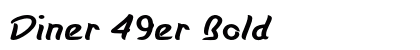 Diner 49er Bold Preview