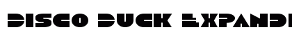 Disco Duck Expanded Expanded font free download
