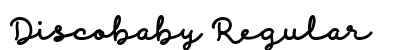 Discobaby Regular Font Preview