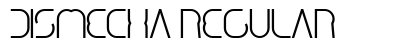dismecha Regular Font Preview