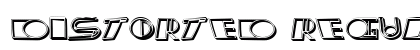 Distorted Regular preview Distorted Regular preview