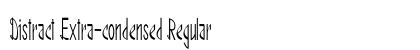 Distract Extra-condensed Regular Preview