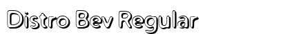 Distro Bev Regular font free download