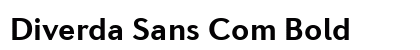 Diverda Sans Com Bold Preview