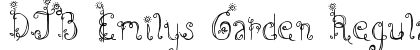DJB Emilys Garden Regular Font Preview