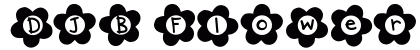 DJB Flower Power 2 Regular Font Preview