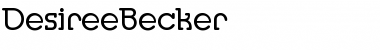 DesireeBecker Font