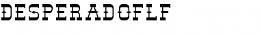 Download DesperadoFLF Font