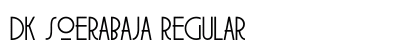 DK Soerabaja Regular Font Preview