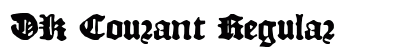 DK Courant Regular font free download