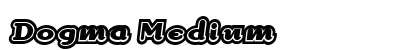 Dogma Medium font free download