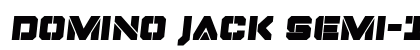 Domino Jack Semi-Italic Semi-Italic preview