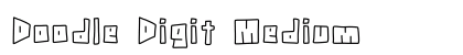 Doodle Digit Medium font free download