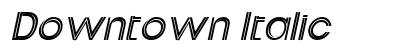 Downtown Italic Preview