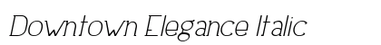 Downtown Elegance Italic preview Downtown Elegance Italic preview