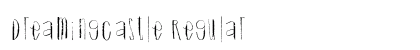 DreamingCastle Regular Font Preview