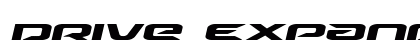 Drive Expanded Italic Expanded Italic