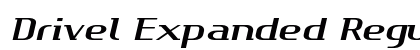 Drivel Expanded Regular Preview
